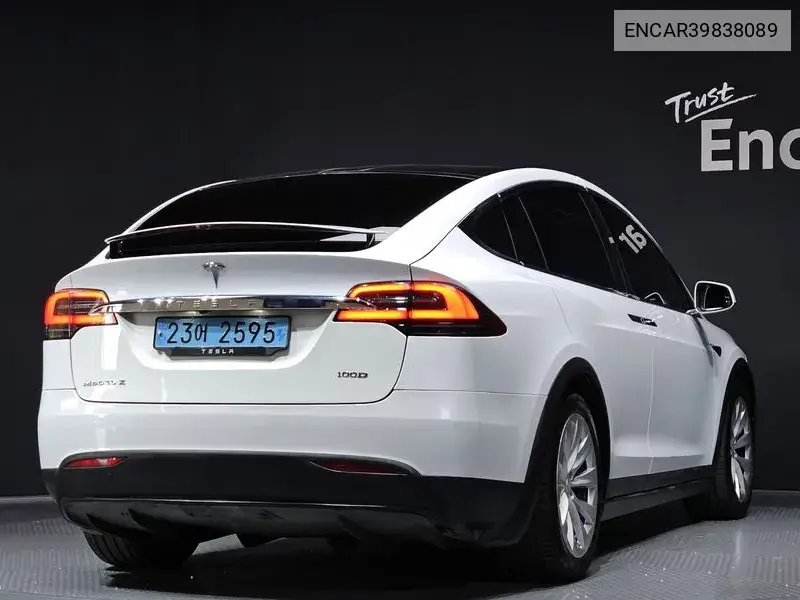 Model X 100D VIN: ENCAR39838089 Lot: 39838089