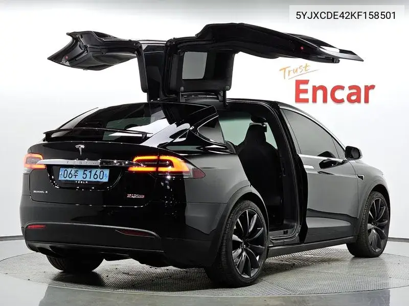 Model X P100D VIN: 5YJXCDE42KF158501 Lot: 39245693
