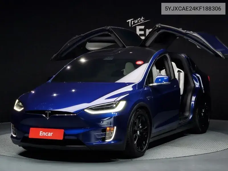 Model X Long Range VIN: 5YJXCAE24KF188306 Lot: 39304927