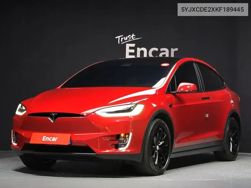 Model X Long Range VIN: 5YJXCDE2XKF189445 Lot: 39819953