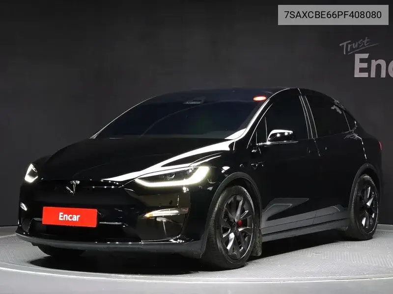 Model X Plad VIN: 7SAXCBE66PF408080 Lot: 39930851