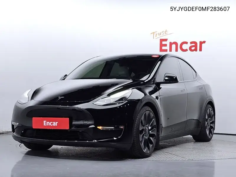 Model Y Performance VIN: 5YJYGDEF0MF283607 Lot: 39633497
