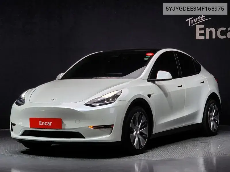 Model Y Long Range VIN: 5YJYGDEE3MF168975 Lot: 39966952