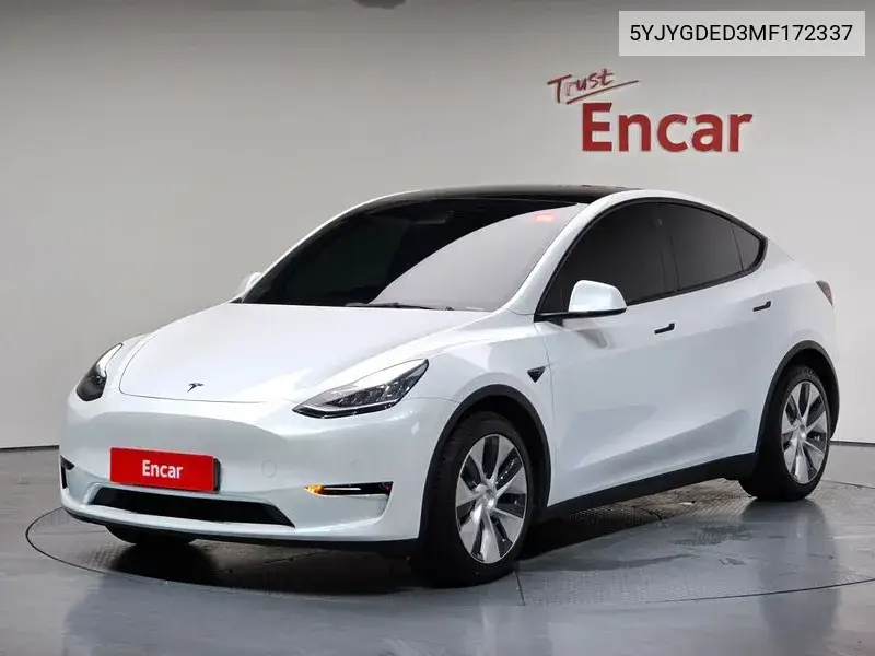 Model Y Standard Range VIN: 5YJYGDED3MF172337 Lot: 39989350