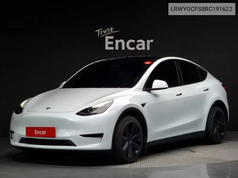 Model Y Rwd VIN: LRWYGCFS8RC191622 Lot: 39961675