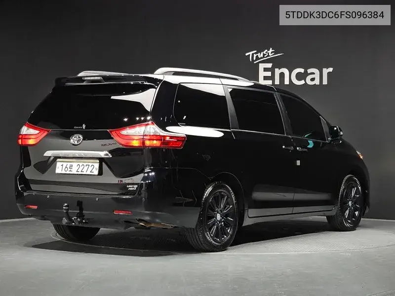 Siena 3.5 Awd VIN: 5TDDK3DC6FS096384 Lot: 39989326