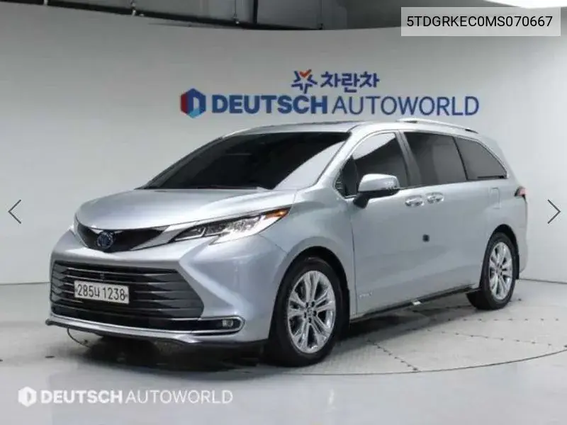 Siena 4Th Generation 2.5 Hybrid 2Wd VIN: 5TDGRKEC0MS070667 Lot: 39563204