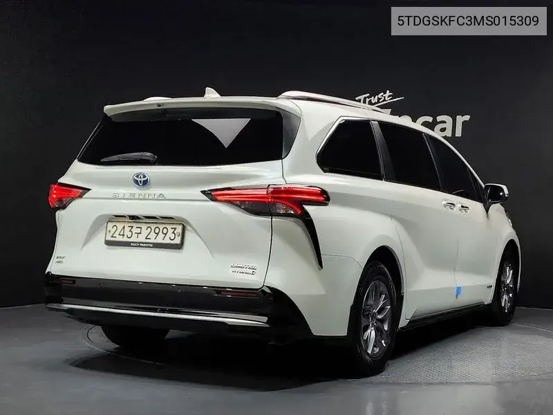 Siena 4Th Generation 2.5 Hybrid Awd VIN: 5TDGSKFC3MS015309 Lot: 39943083