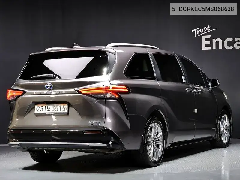 Siena 4Th Generation 2.5 Hybrid 2Wd VIN: 5TDGRKEC5MS068638 Lot: 39984659