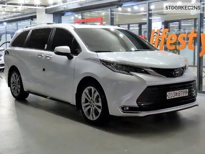 Toyota Sienna 4Th Generation 2.5 Hybrid 2Wd VIN: 5TDGRKEC2NS Lot: 38058713