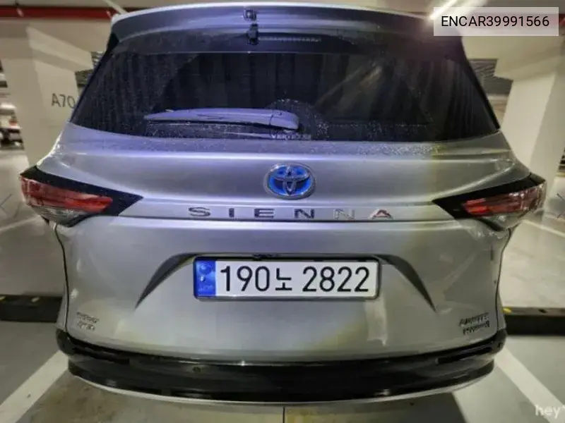 Siena 4Th Generation 2.5 Hybrid Awd VIN: ENCAR39991566 Lot: 39991566