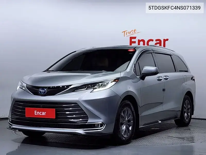 Siena 4Th Generation 2.5 Hybrid Awd VIN: 5TDGSKFC4NS071339 Lot: 40022036