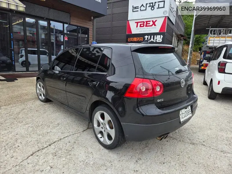 Golf 5Th Generation 2.0 Gti 5 Doors VIN: ENCAR39969960 Lot: 39969960