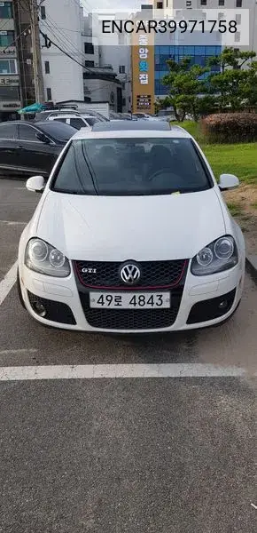 Golf 5Th Generation 2.0 Gti 5 Doors VIN: ENCAR39971758 Lot: 39971758