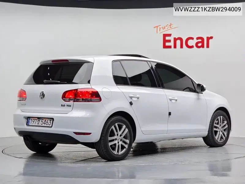 Golf 6Th Generation 2.0 Tdi VIN: WVWZZZ1KZBW294009 Lot: 39550369