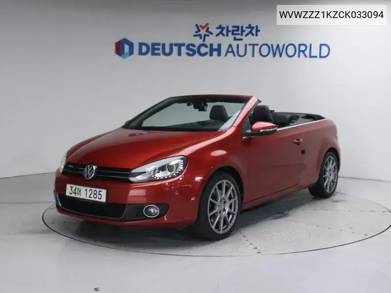 Golf 6Th Generation 2.0 Tdi Cabriolet VIN: WVWZZZ1KZCK033094 Lot: 39544745
