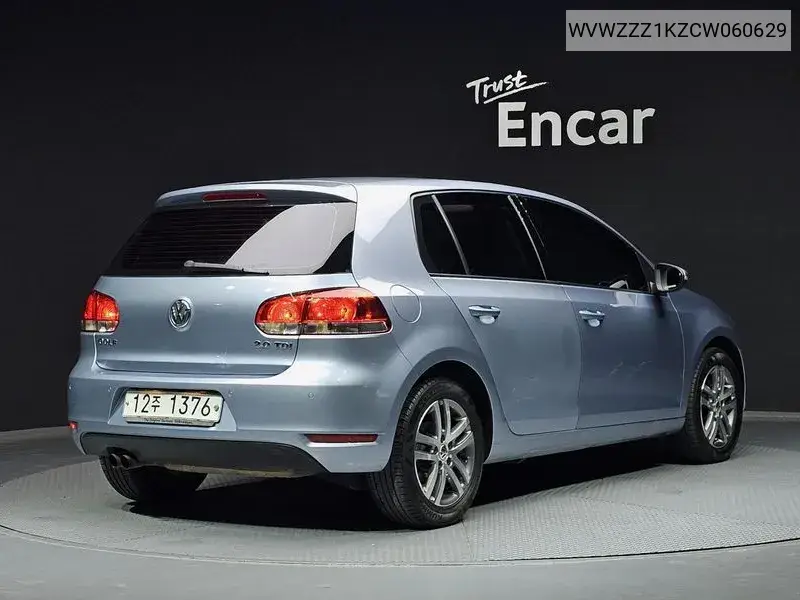 Golf 6Th Generation 2.0 Tdi VIN: WVWZZZ1KZCW060629 Lot: 39590571