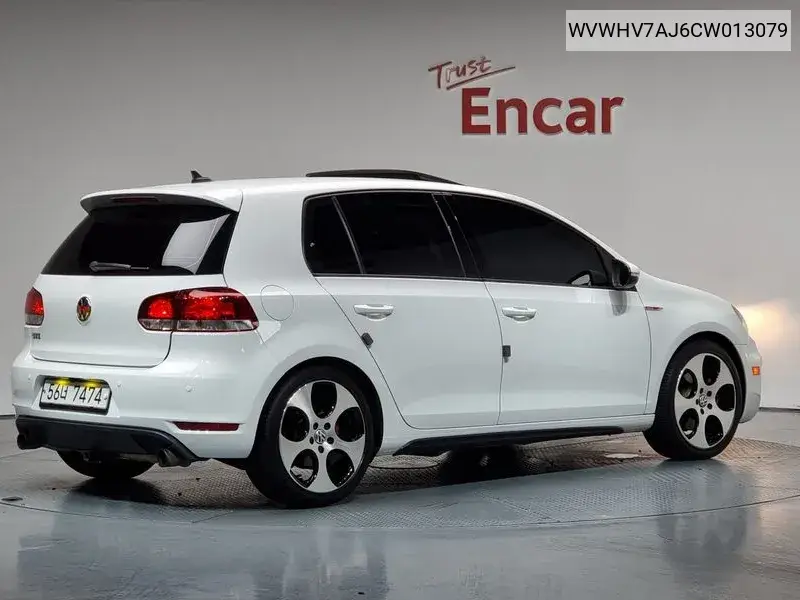 Golf 6Th Generation 2.0 Gti 5 Doors VIN: WVWHV7AJ6CW013079 Lot: 39614597