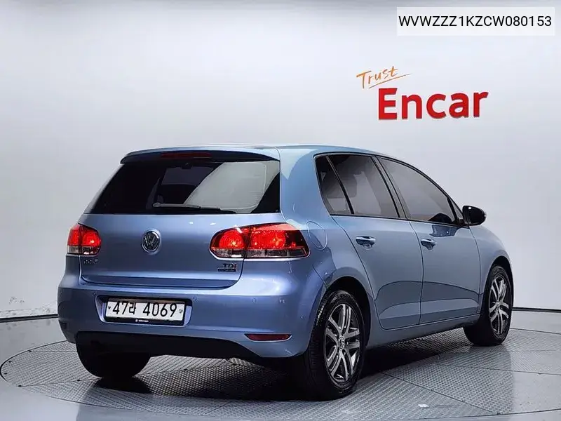 Golf 6Th Generation 1.6 Tdi Blue Motion VIN: WVWZZZ1KZCW080153 Lot: 39631793