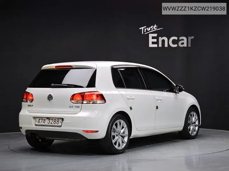 Golf 6Th Generation 2.0 Tdi VIN: WVWZZZ1KZCW219038 Lot: 39815252