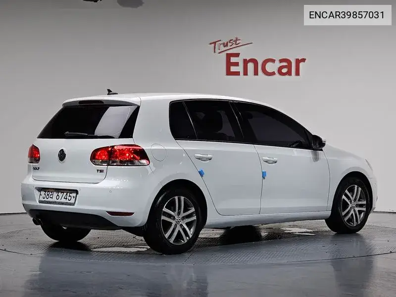 Golf 6Th Generation 1.4 Tsi VIN: ENCAR39857031 Lot: 39857031