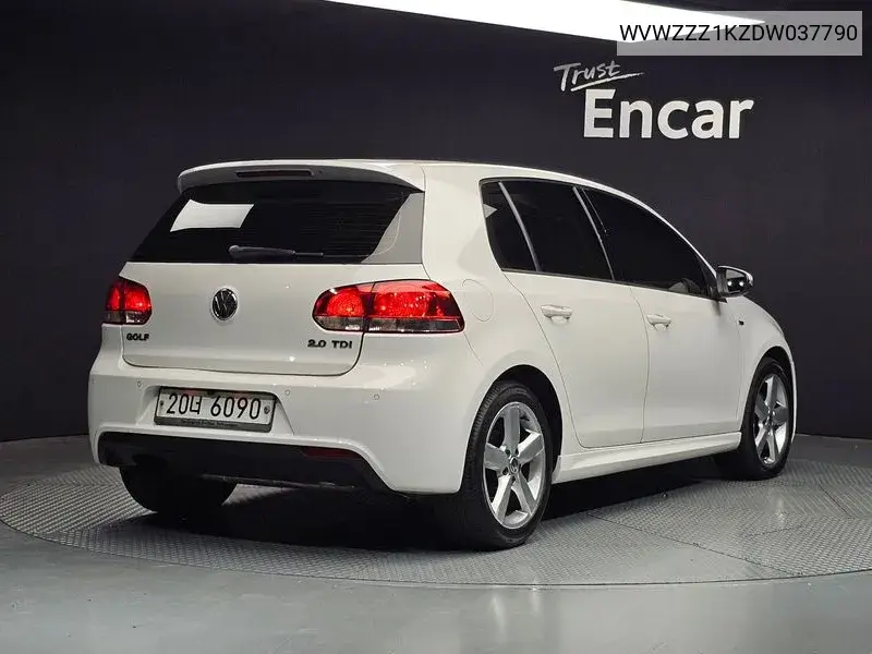 Golf 6Th Generation 2.0 Tdi Style Edition VIN: WVWZZZ1KZDW037790 Lot: 39968109