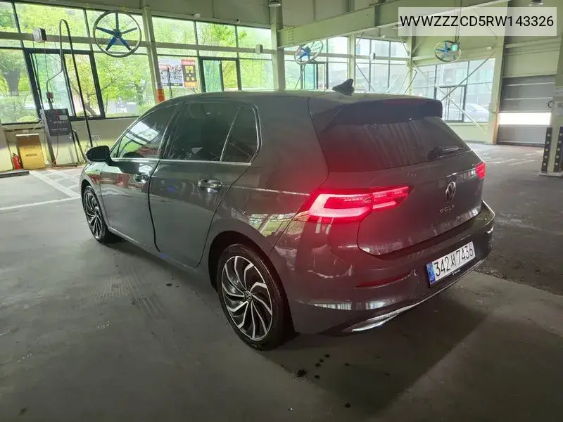 Golf 8Th Generation 2.0 Tdi Prestige VIN: WVWZZZCD5RW143326 Lot: 39917898