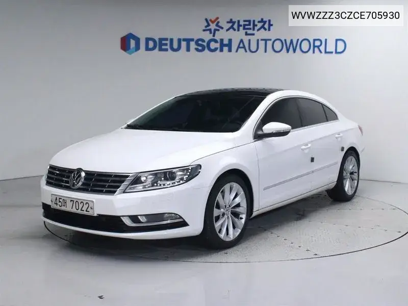 New Cc 2.0 Tdi Blue Motion VIN: WVWZZZ3CZCE705930 Lot: 39958046