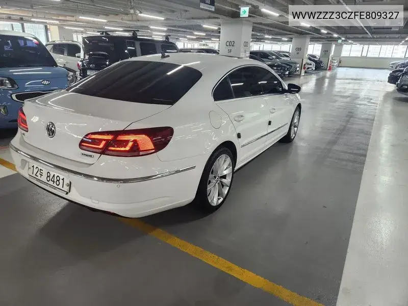 New Cc 2.0 Tdi Blue Motion VIN: WVWZZZ3CZFE809327 Lot: 39561102