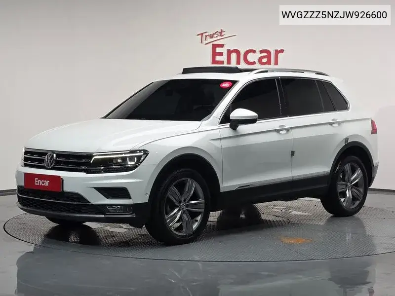 Tiguan 2Nd Generation 2.0 Tdi 4 Motion Prestige VIN: WVGZZZ5NZJW926600 Lot: 39988902
