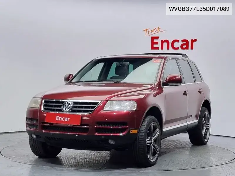 Tuarek V6 3.2 7L VIN: WVGBG77L35D017089 Lot: 39170730