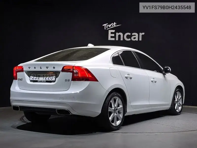 S60 D3 2Nd Generation VIN: YV1FS79B0H2435548 Lot: 39568694