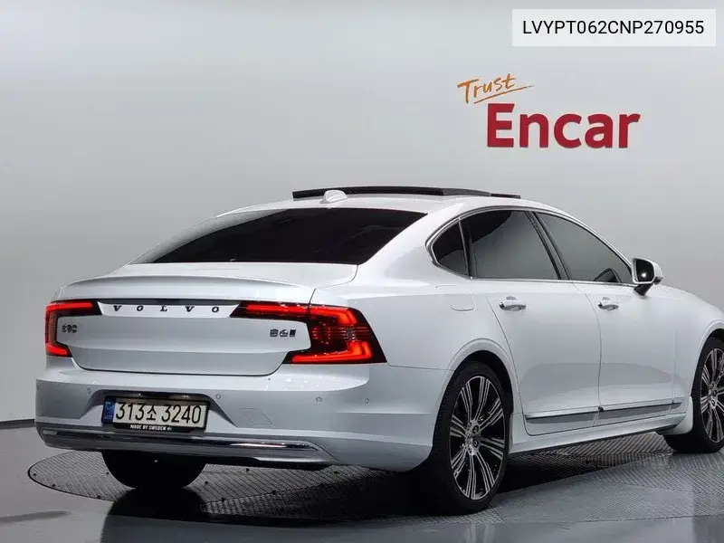 S90 B6 Awd Inscription VIN: LVYPT062CNP270955 Lot: 39910782