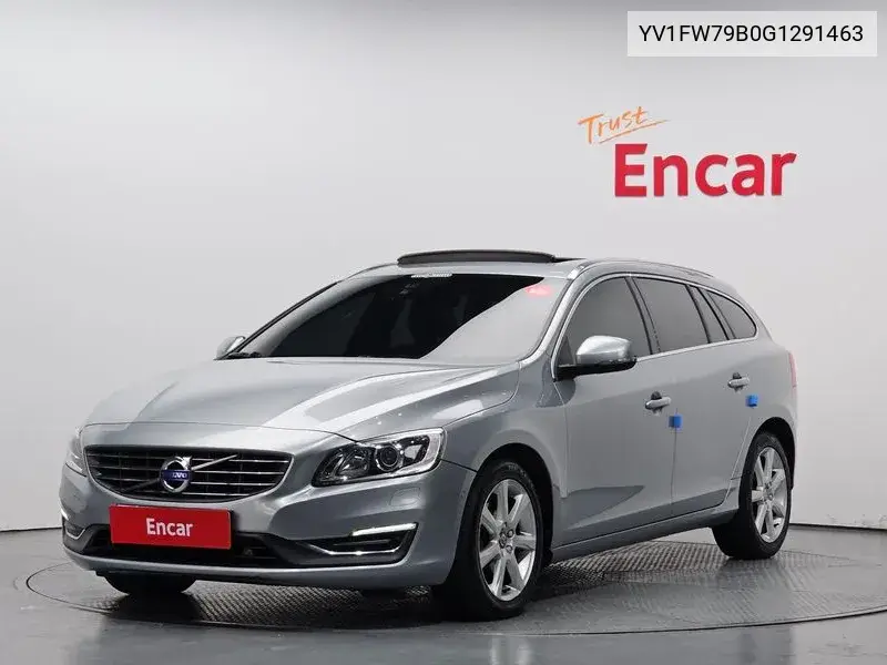 V60 D3 1St Generation VIN: YV1FW79B0G1291463 Lot: 39643154