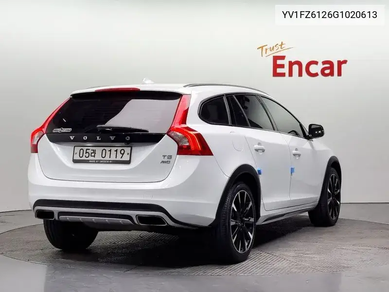 V60 Cross Country T5 Awd VIN: YV1FZ6126G1020613 Lot: 39128104