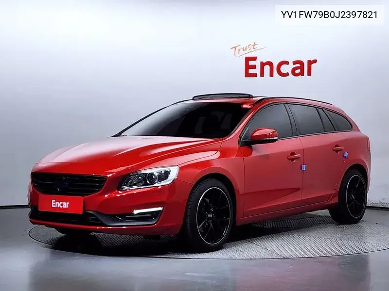 V60 D3 1St Generation VIN: YV1FW79B0J2397821 Lot: 39515908