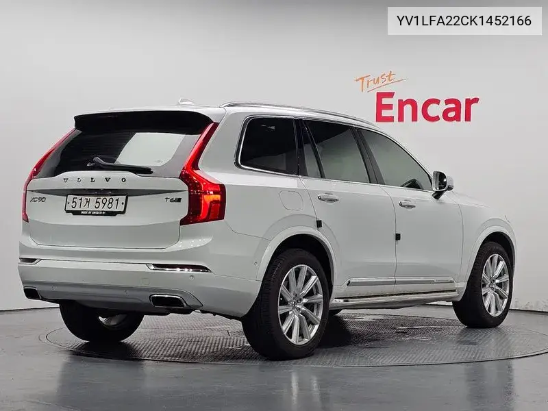 Xc90 2Nd Generation T6 Momentum VIN: YV1LFA22CK1452166 Lot: 39965079