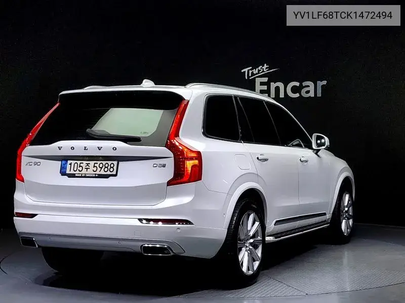 Xc90 2Nd Generation D5 Inscription VIN: YV1LF68TCK1472494 Lot: 40109320