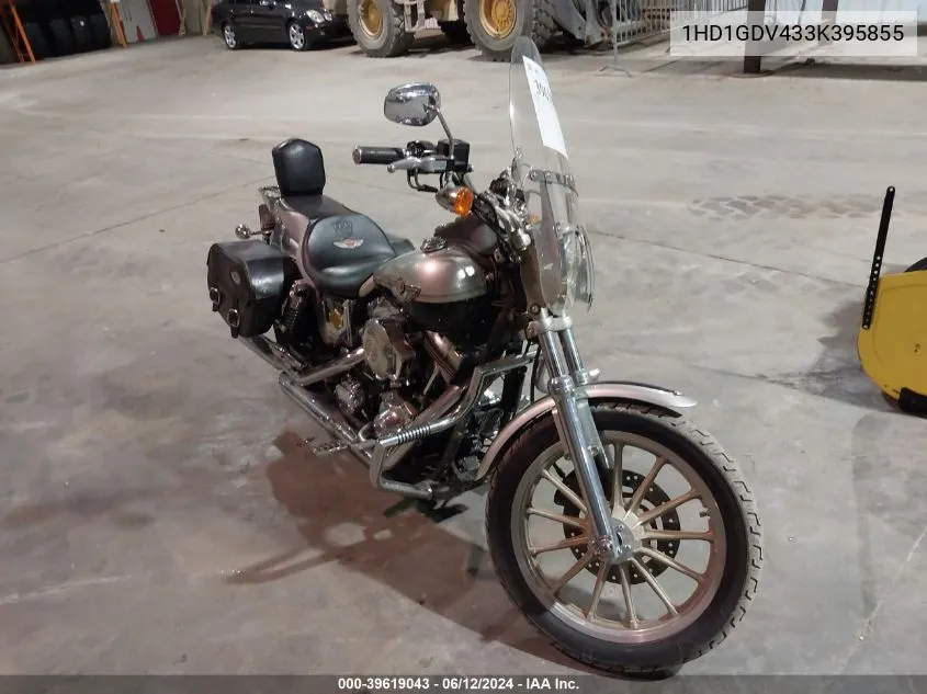 2003 Harley-Davidson Fxdl Anniversary VIN: 1HD1GDV433K395855 Lot: 39619043