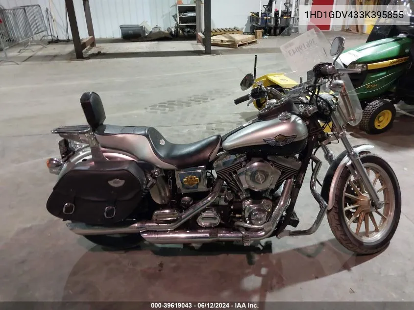 2003 Harley-Davidson Fxdl Anniversary VIN: 1HD1GDV433K395855 Lot: 39619043