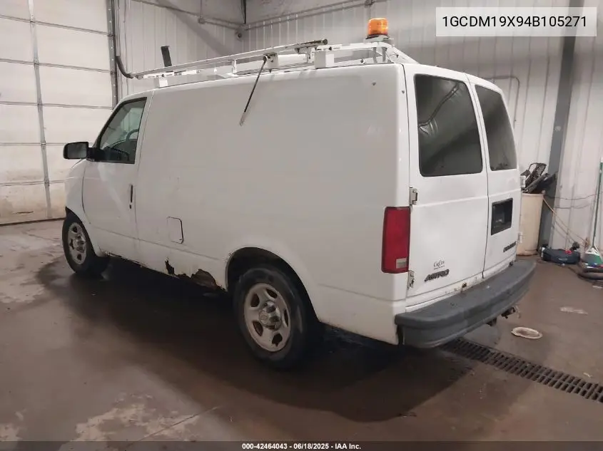 2004 Chevrolet Astro VIN: 1GCDM19X94B105271 Lot: 42464043
