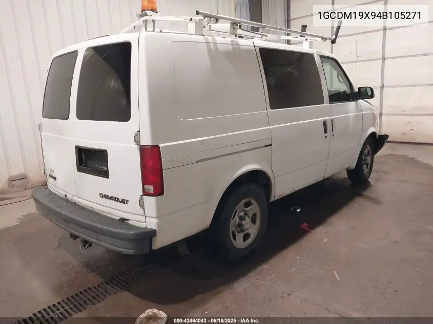 2004 Chevrolet Astro VIN: 1GCDM19X94B105271 Lot: 42464043