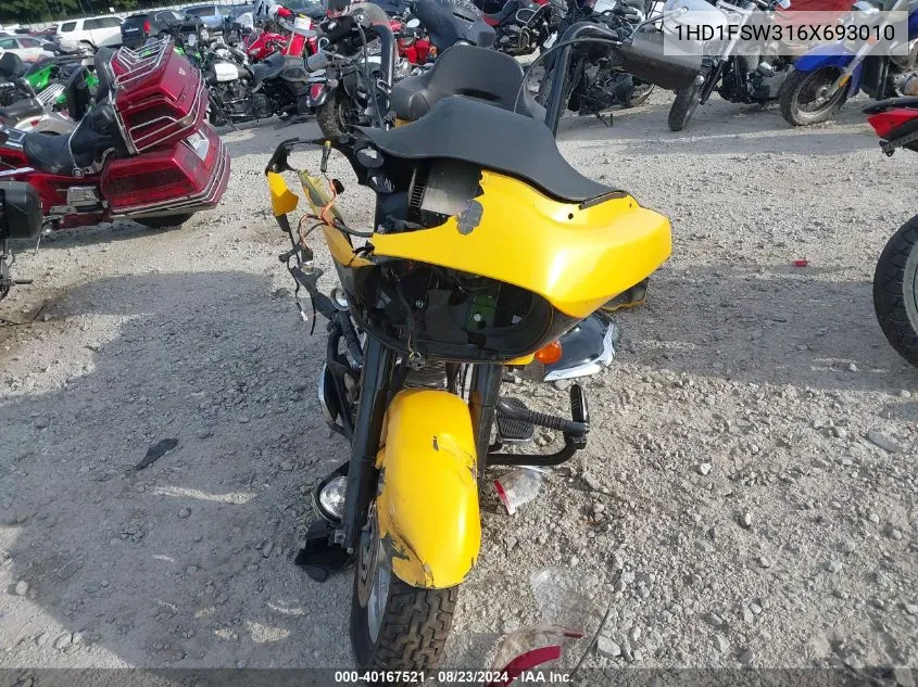 2006 Harley-Davidson Fltri VIN: 1HD1FSW316X693010 Lot: 40167521