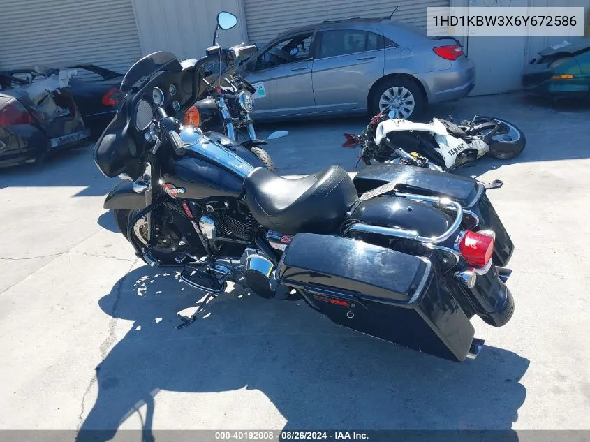 2006 Harley-Davidson Flhxi California VIN: 1HD1KBW3X6Y672586 Lot: 40192008