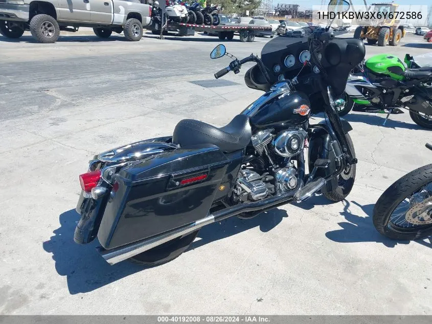 2006 Harley-Davidson Flhxi California VIN: 1HD1KBW3X6Y672586 Lot: 40192008