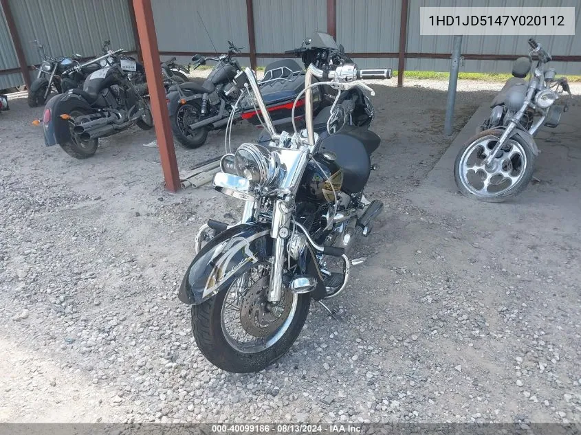 2007 Harley-Davidson Flstn VIN: 1HD1JD5147Y020112 Lot: 40099186