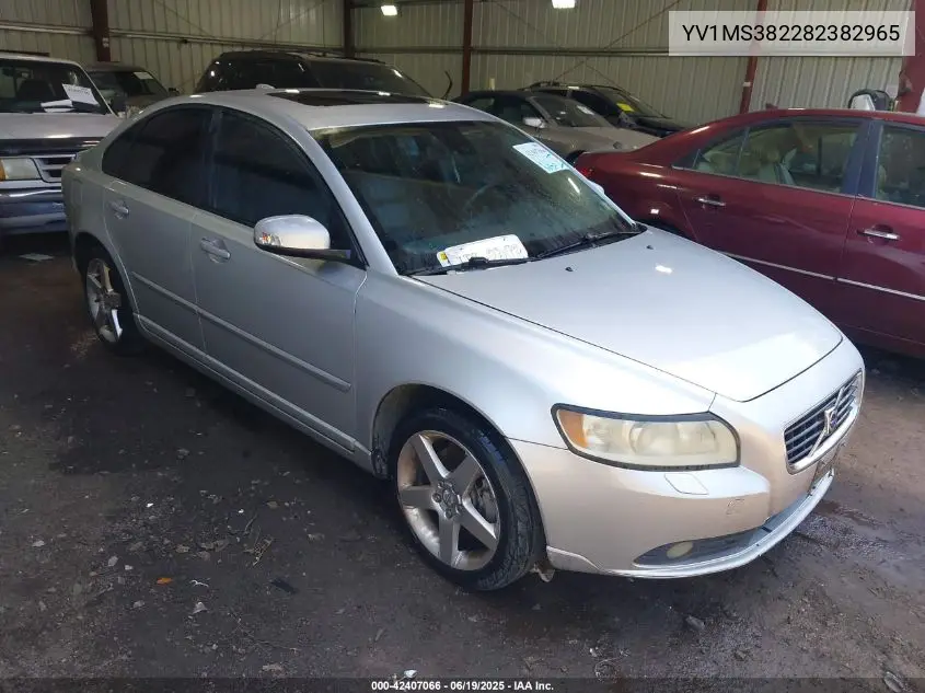 2008 Volvo S40 2.4I VIN: YV1MS382282382965 Lot: 42407066
