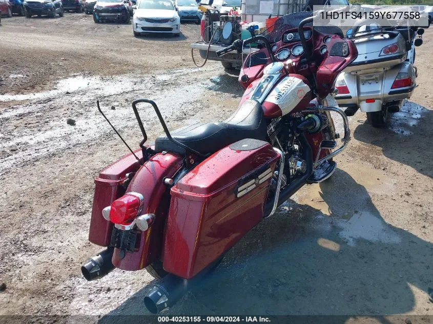 2009 Harley-Davidson Fltr VIN: 1HD1FS4159Y677558 Lot: 40253155