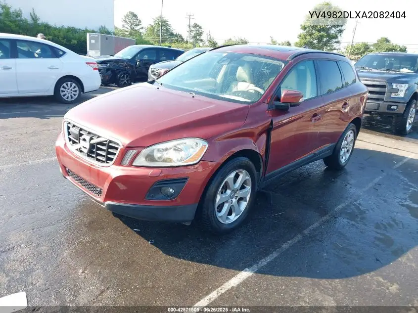 2010 Volvo Xc60 3.2 VIN: YV4982DLXA2082404 Lot: 42571505