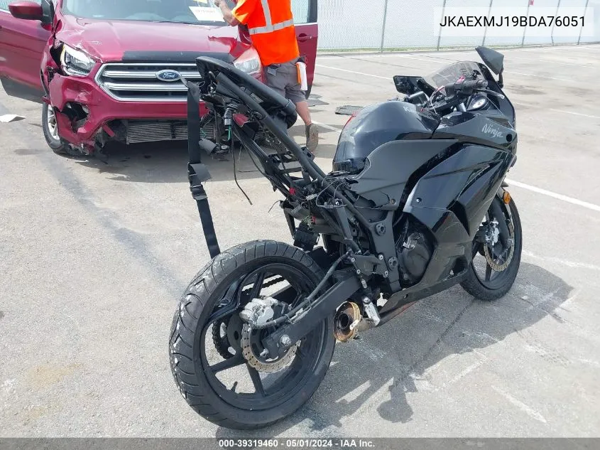 2011 Kawasaki Ex250 J VIN: JKAEXMJ19BDA76051 Lot: 39319460